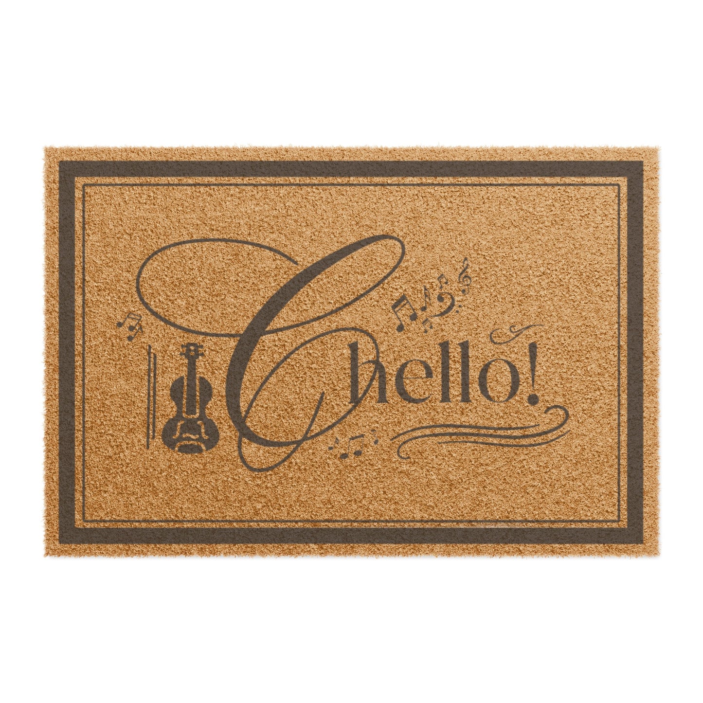 Chello! Welcome Doormat