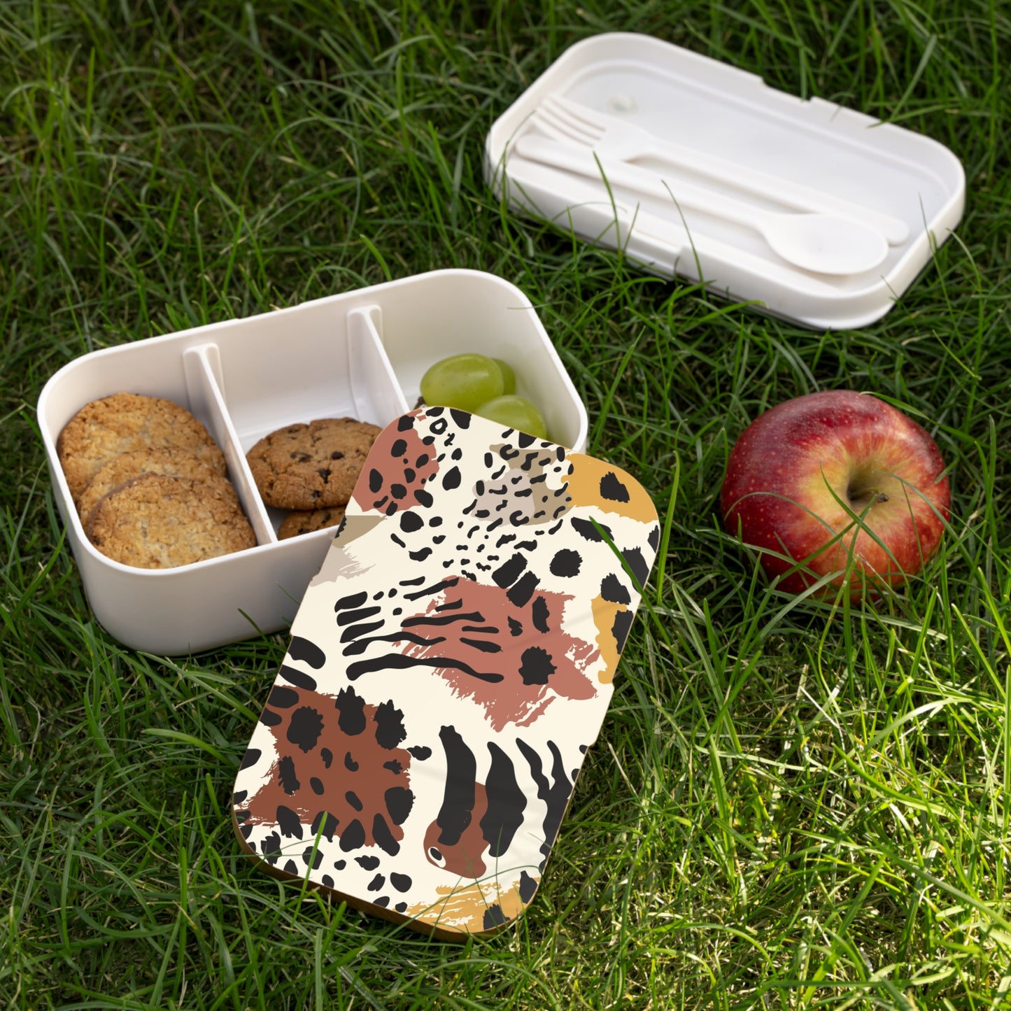 Animal Print Bento Lunch Box