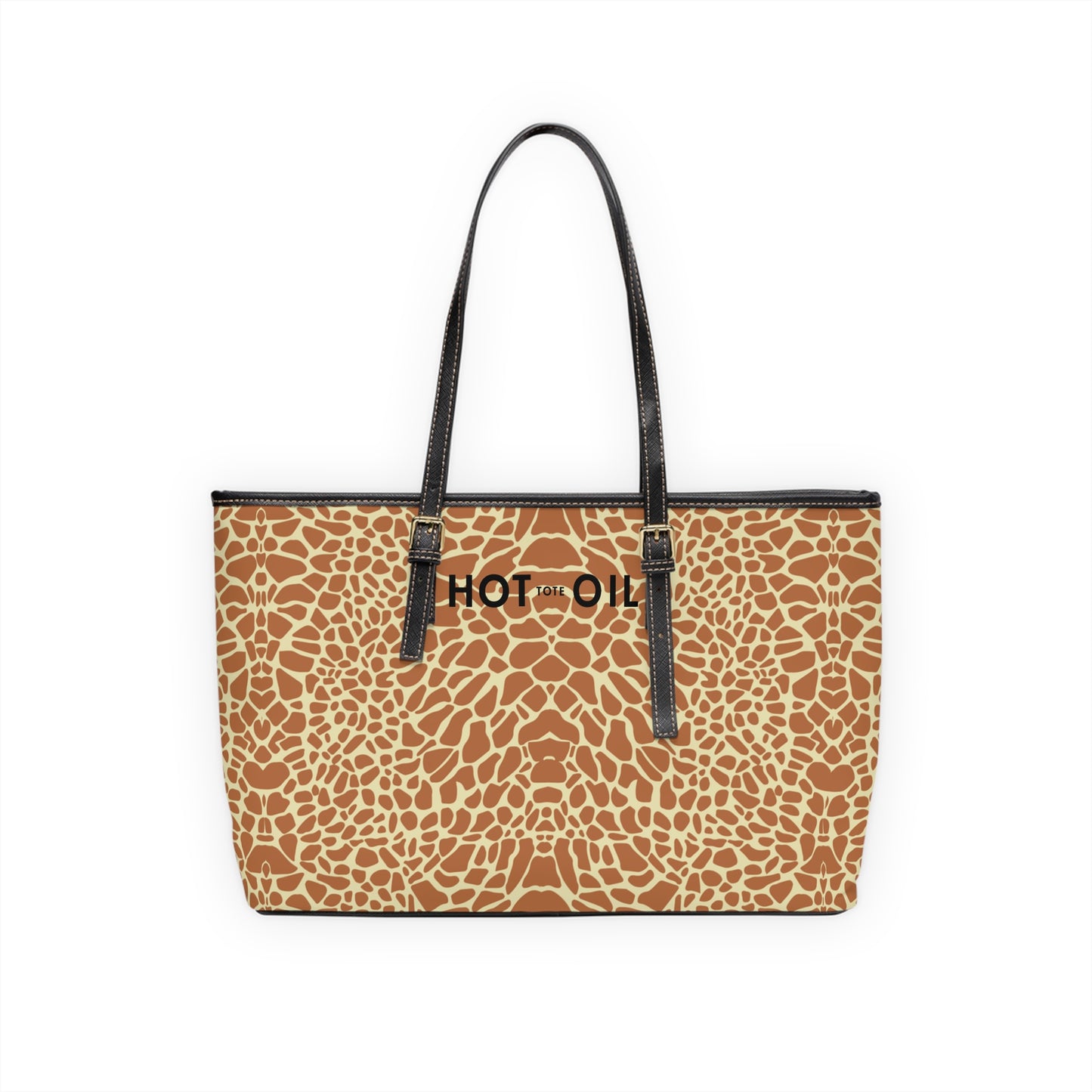 Animal Skin Hot Oil Tote PU Leather Shoulder Bag