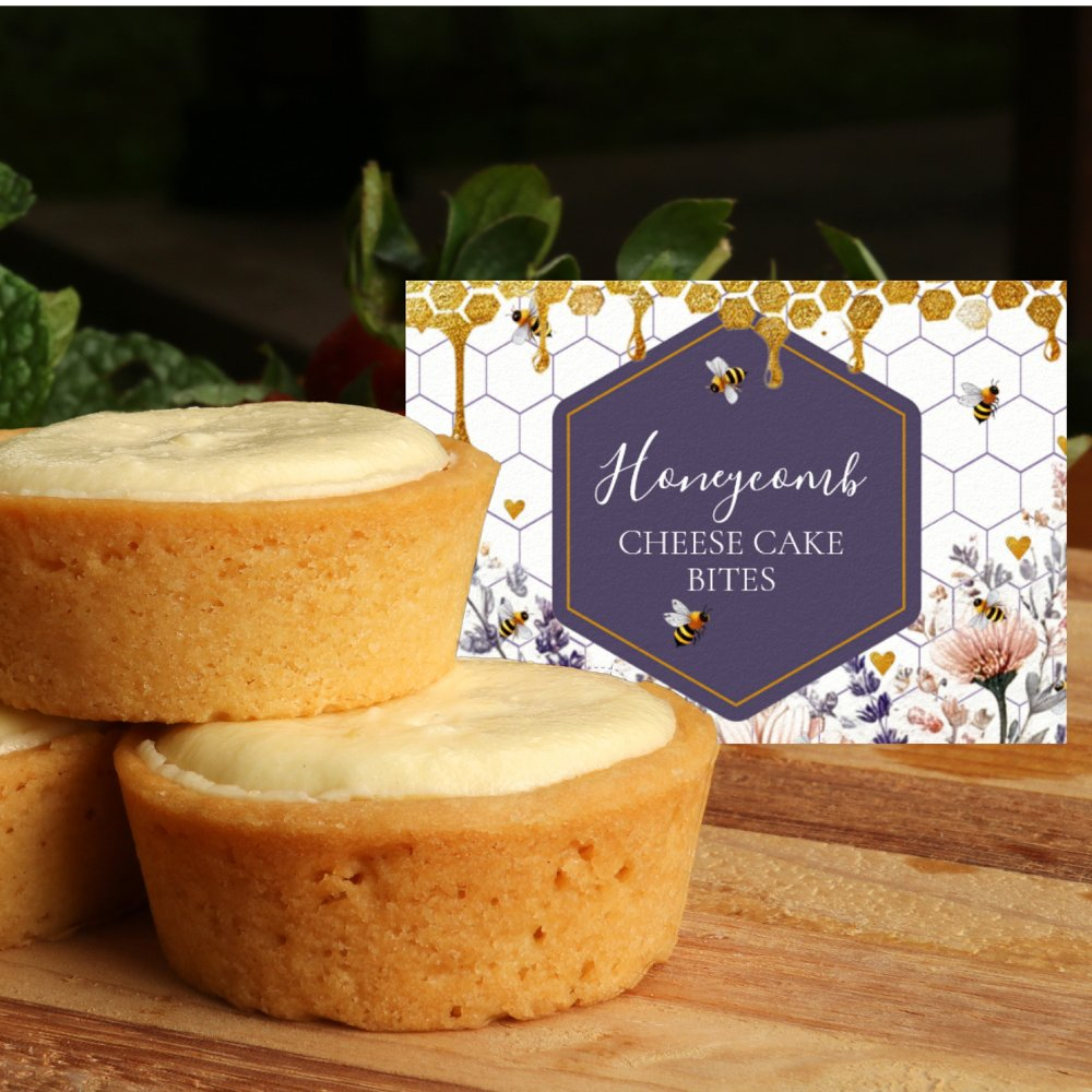 Bee-loved and Bee-youtiful Flat Food Cards