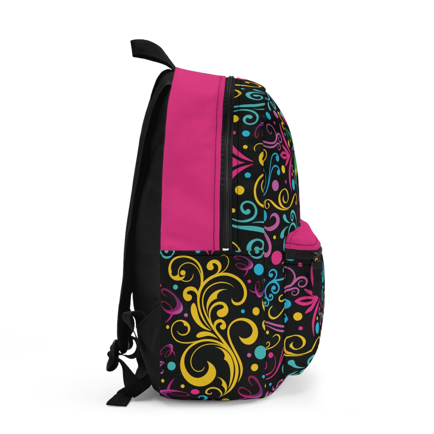 Flower Flourish Drip School Backpack