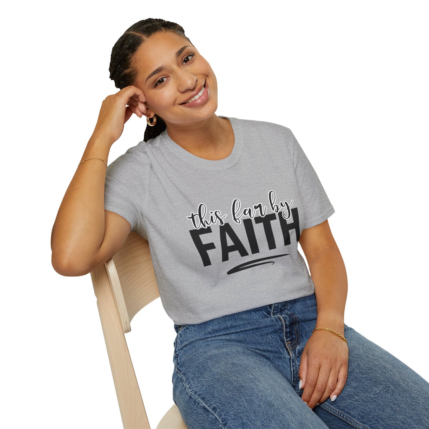 This Far By Faith Unisex Softstyle T-Shirt