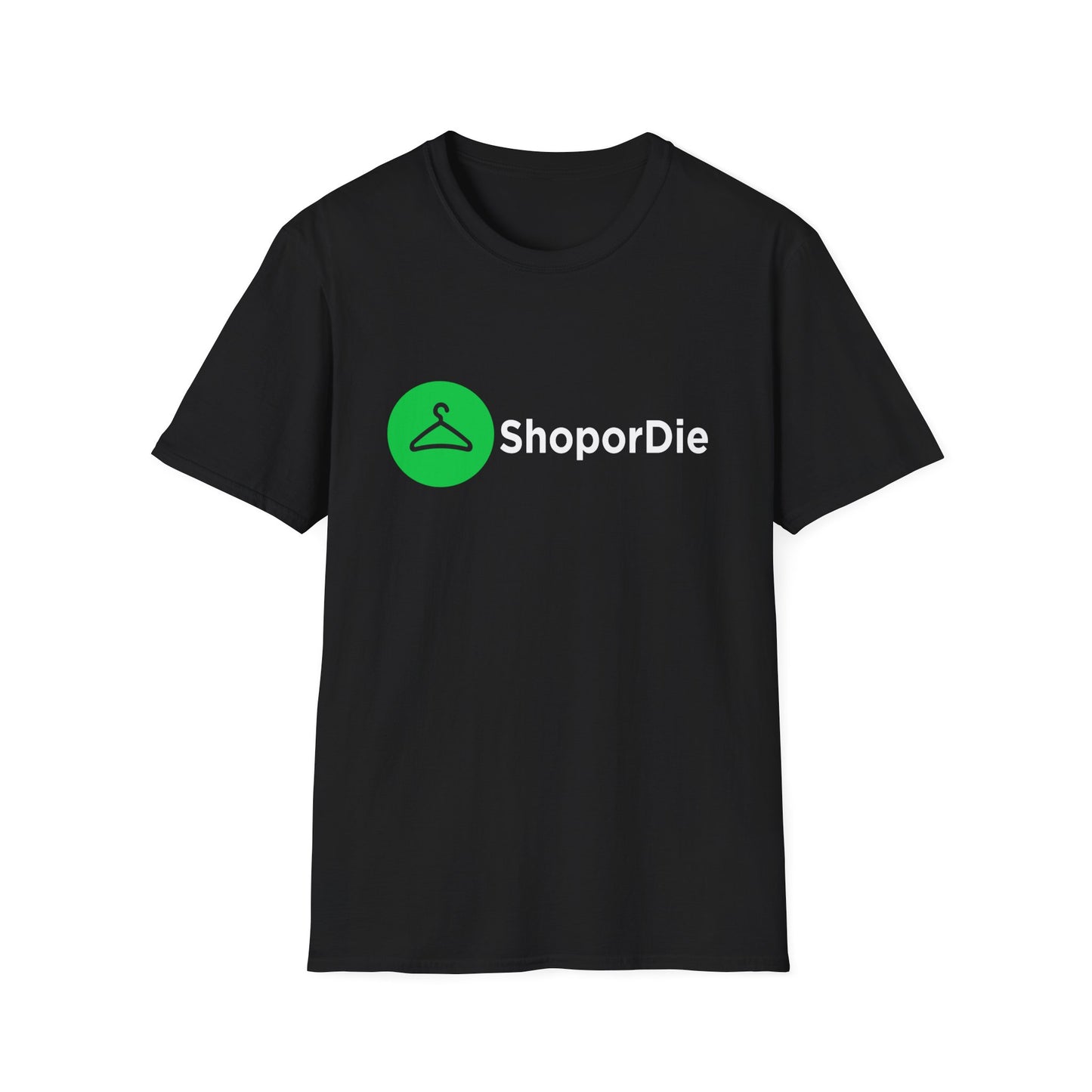 Shop or Die Unisex Softstyle T-Shirt