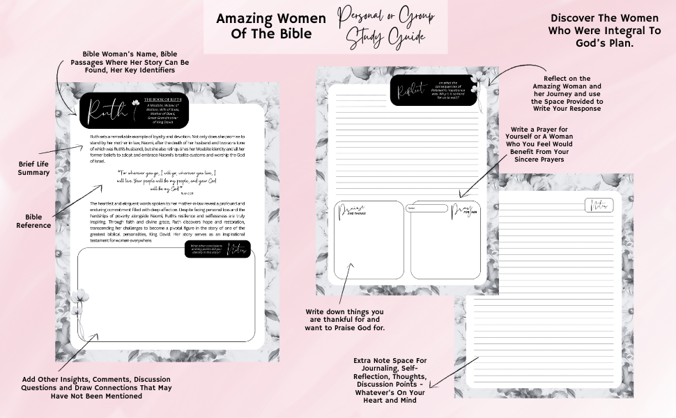 Amazing Women Of The Bible: A Transformative Study Guide