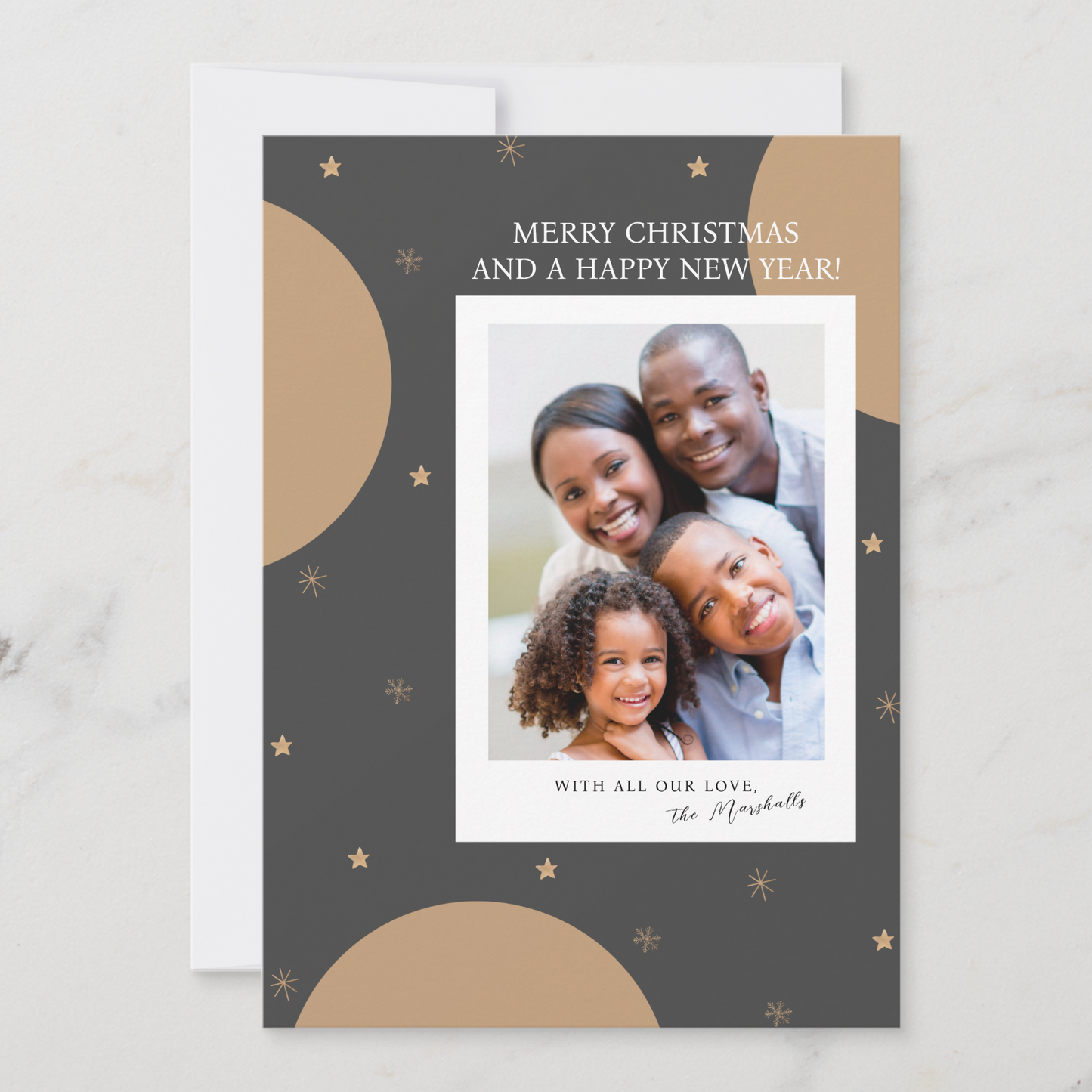 Custom Photo Christmas Card