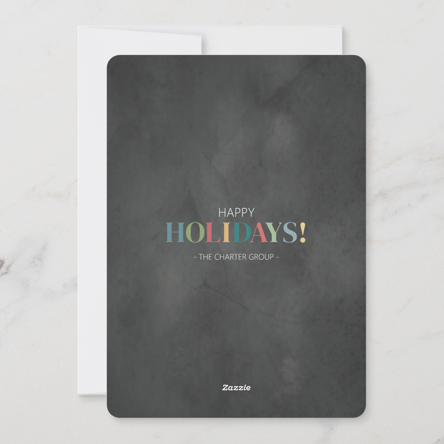 Photo Business Holiday Card