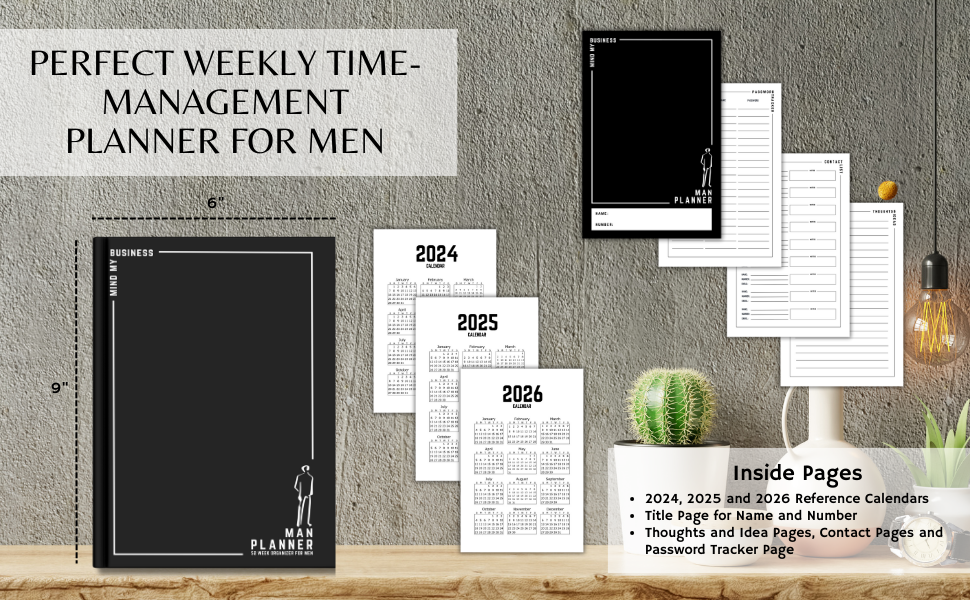 Weekly Planner For Men